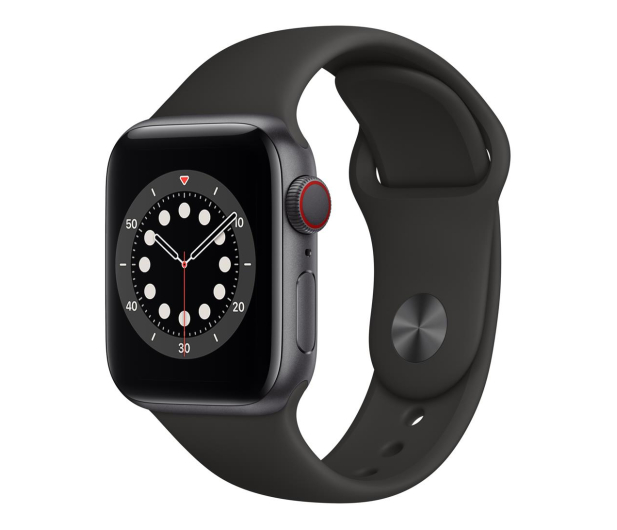 Apple Watch 6 40/Space Gray Aluminium/Black Sport LTE - 592198 - zdjęcie
