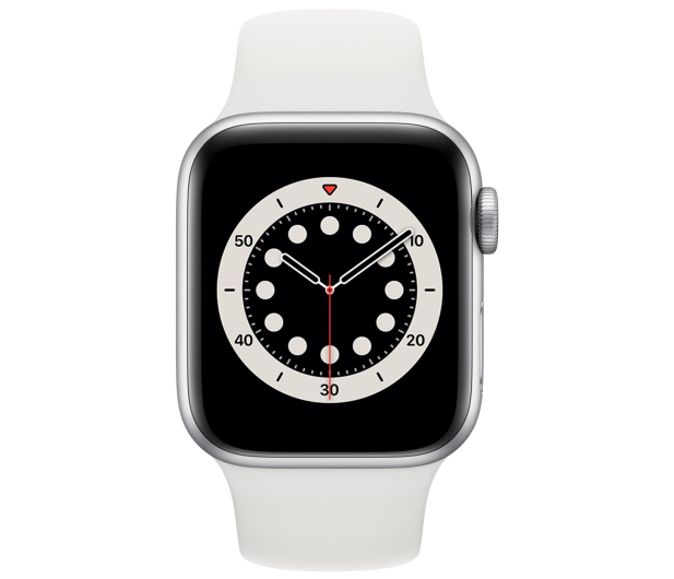 Apple Watch 6 40/Silver Aluminium/White Sport LTE - 592206 - zdjęcie 2