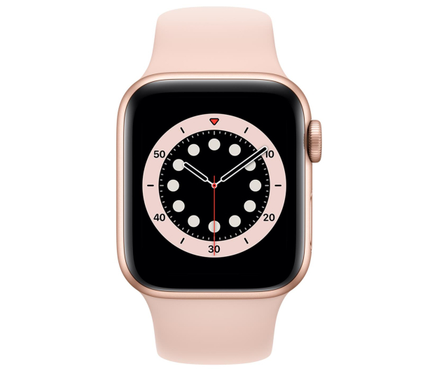 Apple Watch 6 40/Gold Aluminium/Pink Sport LTE - 592199 - zdjęcie 2