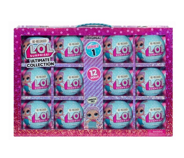 L.O.L. Surprise! L.O.L. Surprise Merbaby Walizka - 12 lalek Edycja Limitowana - 1009219 - zdjęcie