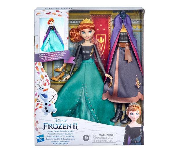 Hasbro Disney Frozen 2 Anna magiczna przemiana - 1008463 - zdjęcie 2