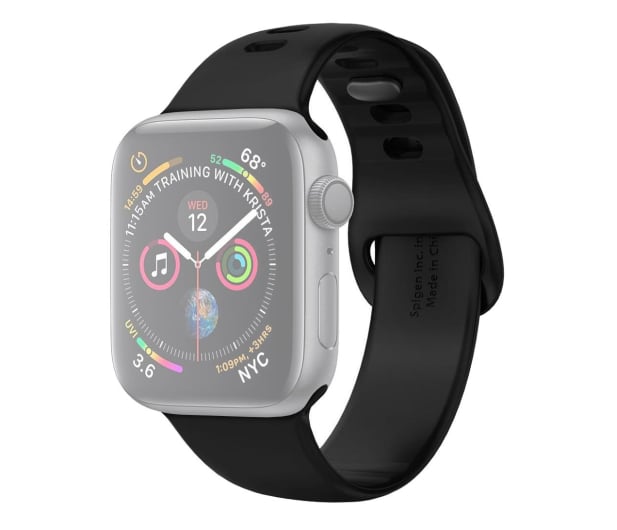 Spigen Pasek Silikonowy Air Fit do Apple Watch czarny - 527194 - zdjęcie
