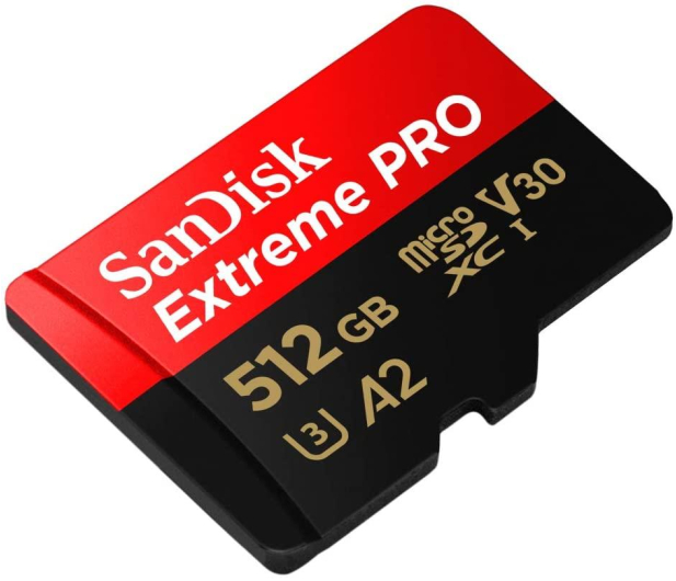 SanDisk 512GB microSDXC Extreme PRO 170MB/s A2 C10 V30 - 593210 - zdjęcie 2
