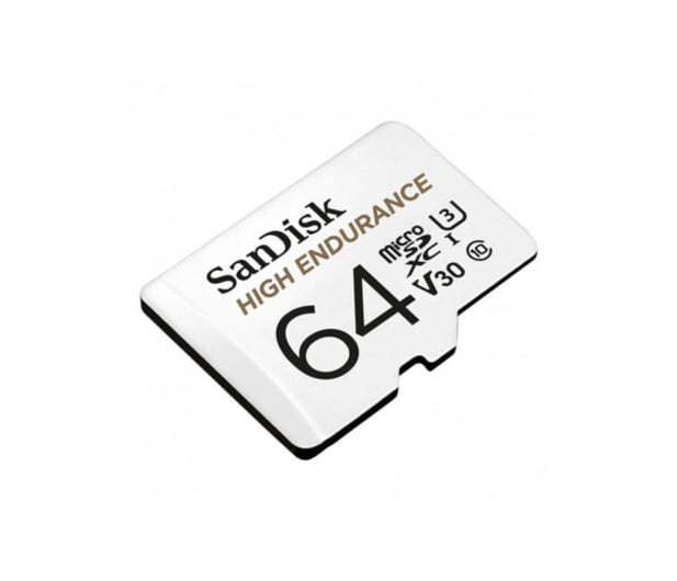 SanDisk 64GB microSDXC High Endurance UHS-I U3 V30 - 593233 - zdjęcie 2