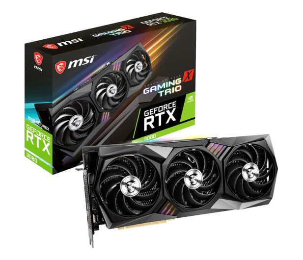 MSI GeForce RTX 3080 GAMING X TRIO 10GB GDDR6X - 589740 - zdjęcie