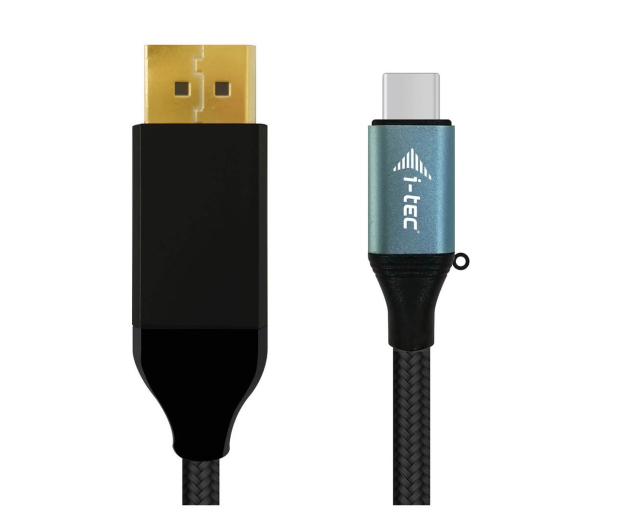 i-tec Adapter USB-C / TB3 Display Port 4K/60Hz QHD/144Hz kabel 2m - 590180 - zdjęcie