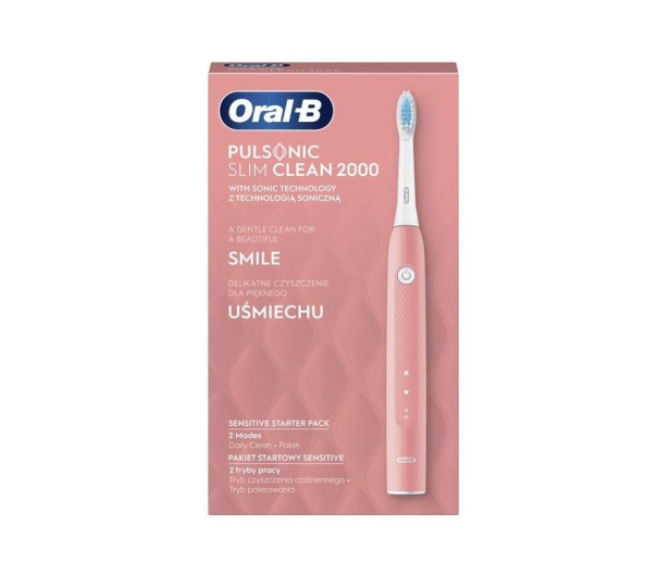 Oral-B Pulsonic Slim Clean 2000 Pink - 1009026 - zdjęcie 2