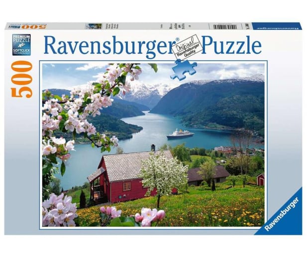 Ravensburger Puzzle 2D: Skandynawska idylla 500 elementów - 1013391 - zdjęcie