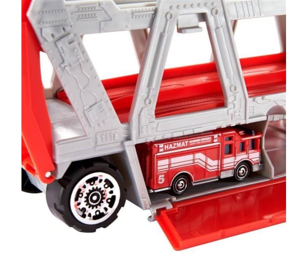 Mattel Matchbox Transporter Wóz strażacki - 1013961 - zdjęcie 2