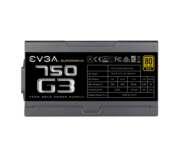 EVGA SuperNOVA G3 750W 80 Plus Gold - 619079 - zdjęcie 3
