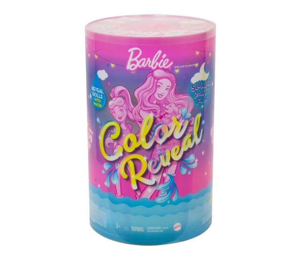 Barbie Color Reveal Piżamowe Party +50 akcesoriów - 1014084 - zdjęcie 2