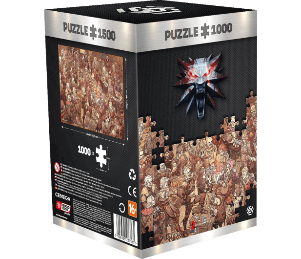 Good Loot Wiedźmin: Birthday puzzles 1000 - 623327 - zdjęcie 2