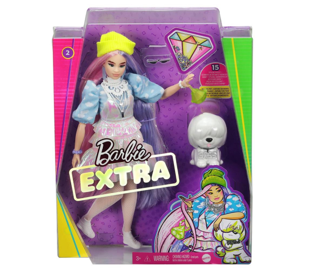 Barbie Fashionistas Extra Moda Lalka z akcesoriami - 1014223 - zdjęcie 5