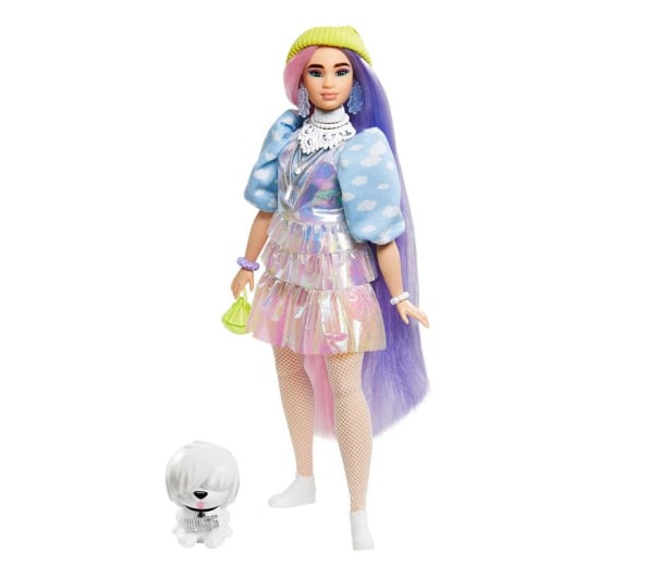Barbie Fashionistas Extra Moda Lalka z akcesoriami - 1014223 - zdjęcie