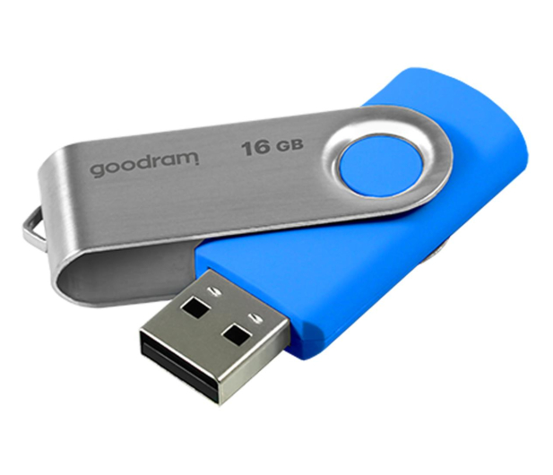 GOODRAM 16GB UTS2 odczyt 20MB/s USB 2.0 niebieski - 622056 - zdjęcie 2
