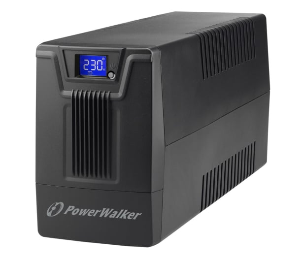 Power Walker LINE-INTERACTIVE (600VA/360W, 2xPL, USB, LCD, AVR) - 619590 - zdjęcie