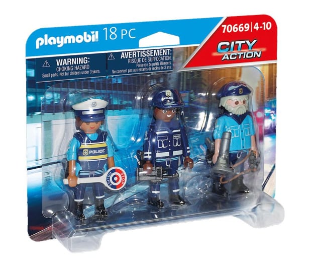 PLAYMOBIL Zestaw figurek: Policjanci - 1014400 - zdjęcie 1