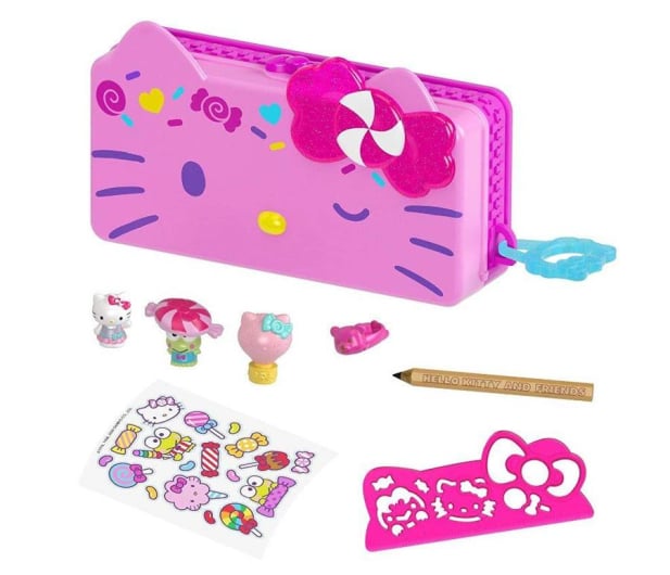 Mattel Hello Kitty Piórnik zestaw 2 - 1014560 - zdjęcie