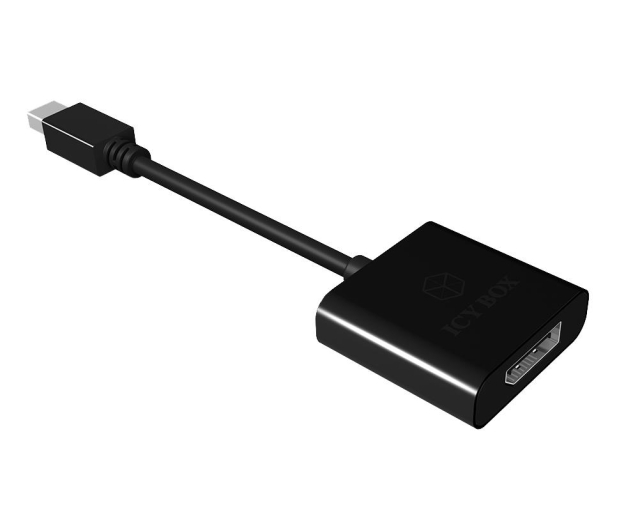 ICY BOX Adapter mini DisplayPort - DisplayPort 4k/60Hz - 622661 - zdjęcie 2