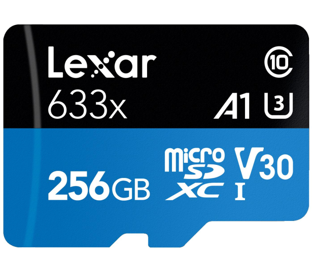 Lexar 256GB microSDXC High-Performance 633x UHS-I A1 V30 - 603806 - zdjęcie 2