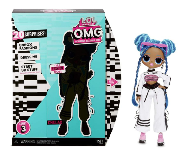 MGA Entertainment L.O.L. Surprise OMG Core Doll- AA- Chillax - 1012476 - zdjęcie