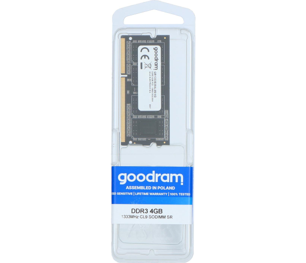 GOODRAM 4GB (1x4GB) 1333MHz CL9 SR - 420891 - zdjęcie 3