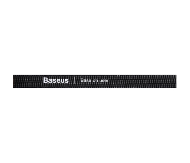 Baseus Colourful Circle Velcro Straps 1m (czarny) - 687755 - zdjęcie 2