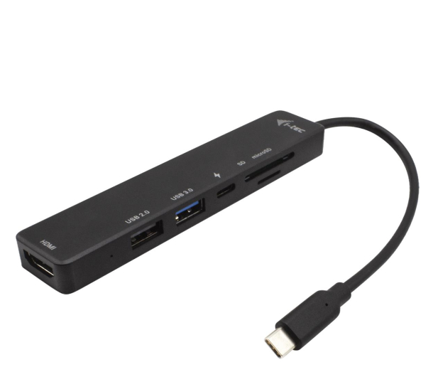 i-tec USB-C Travel Easy Dock 4K HDMI czytnik kart + PD 60W - 687583 - zdjęcie