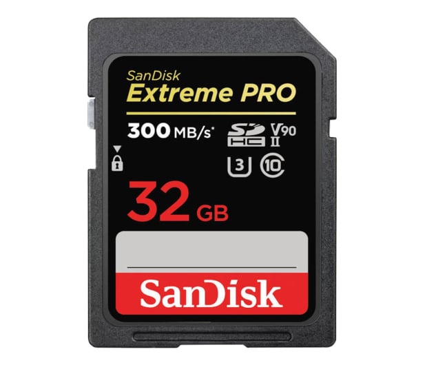 SanDisk 32GB SDHC Extreme Pro 300MB/s UHS-II V90 - 687589 - zdjęcie