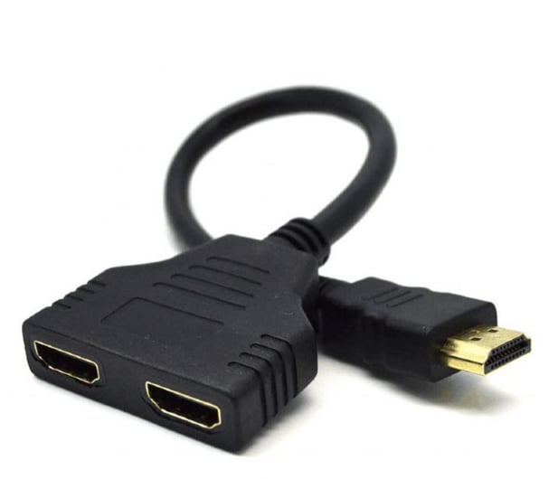 Gembird Splitter HDMI - 2x HDMI (pasywny) - 512543 - zdjęcie