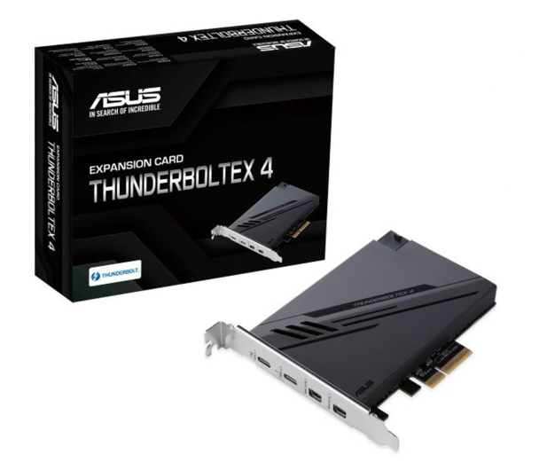 ASUS PCIe 3.0 x4 - ThunderboltEX  / 2x Thunderbolt 4 - 688807 - zdjęcie