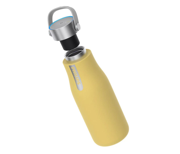 Philips Butelka filtrująca Smart UV 0,59L żółta - 1028094 - zdjęcie 2