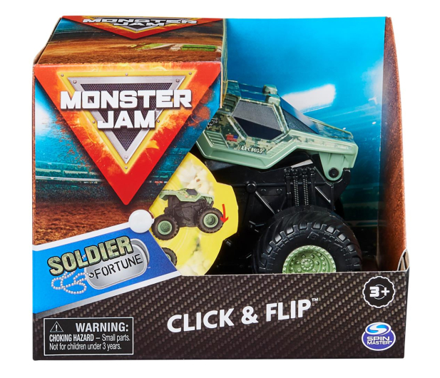 Spin Master Monster Jam Wirujące Opony Soldier Fortune - 1024544 - zdjęcie 2