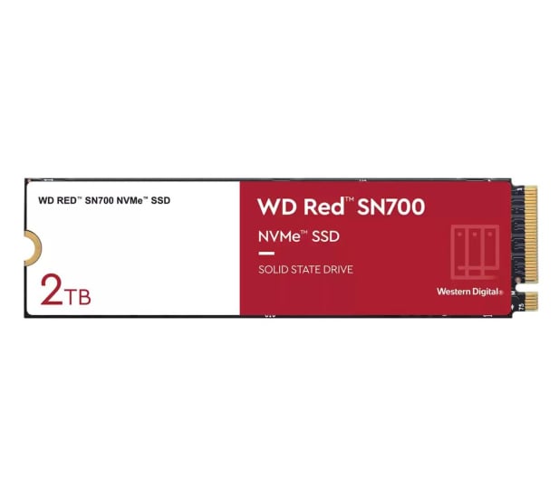 WD 2TB M.2 PCIe NVMe Red SN700 - 691668 - zdjęcie