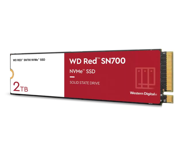 WD 2TB M.2 PCIe NVMe Red SN700 - 691668 - zdjęcie 2