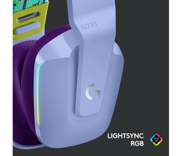 Logitech G733 Lightspeed lilac - 594941 - zdjęcie 9