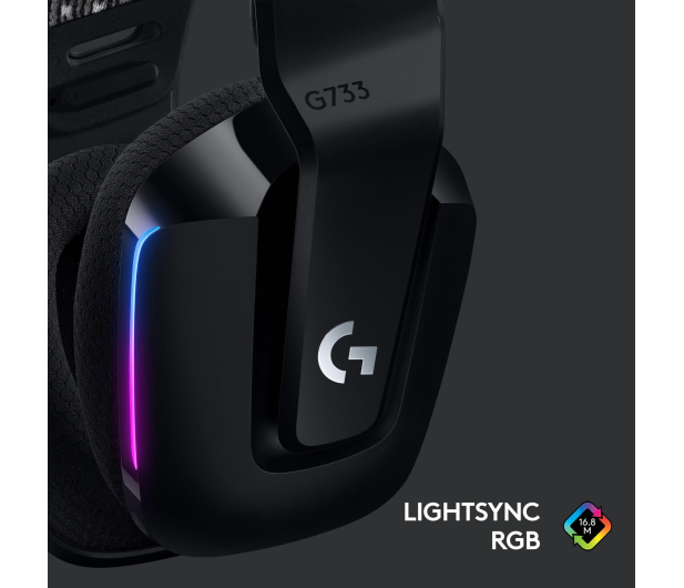 Logitech G733 Lightspeed czarne - 594937 - zdjęcie 9