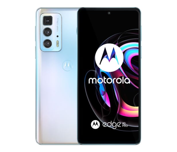 Motorola edge 20 pro 5G 12/256GB Iridescent White 144Hz - 682748 - zdjęcie