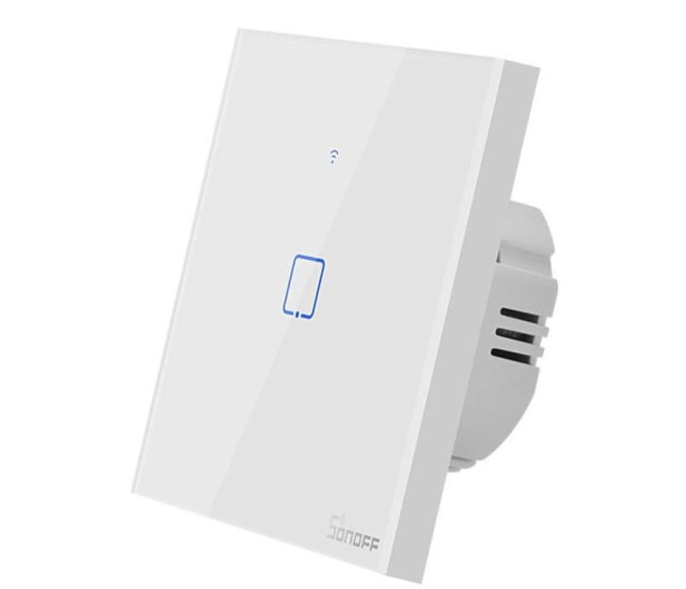 Sonoff Dotykowy włącznik światła WiFi T0 EU TX 1-kanałowy - 689512 - zdjęcie 2