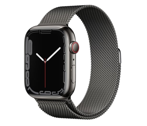 Apple Watch 7 45/Graphite Steel/Graphite Loop LTE - 686472 - zdjęcie