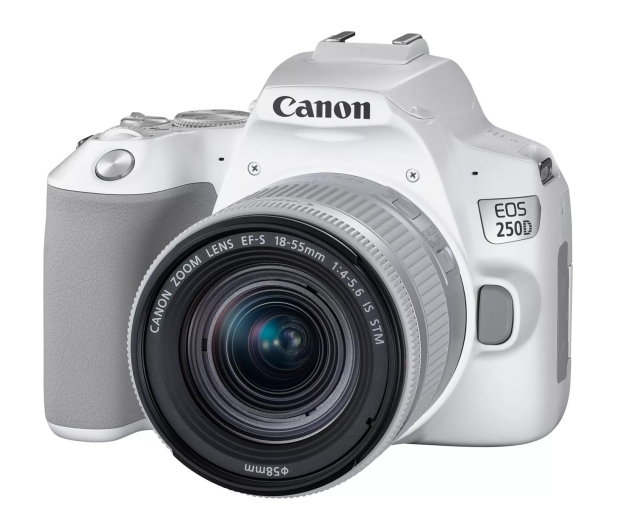 Canon EOS 250D + EF-S 18-55mm f/4-5.6 biały - 686380 - zdjęcie 3