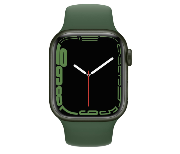 Apple Watch 7 41/Green Aluminum/Clover Sport GPS - 686459 - zdjęcie 2