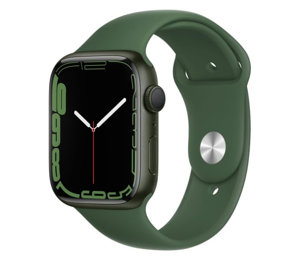 Apple Watch 7 41/Green Aluminum/Clover Sport GPS - 686459 - zdjęcie