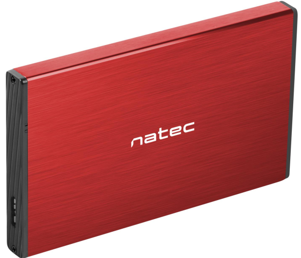 Natec RHINO GO SATA 2.5" USB 3.0 Czerwona - 682348 - zdjęcie 3