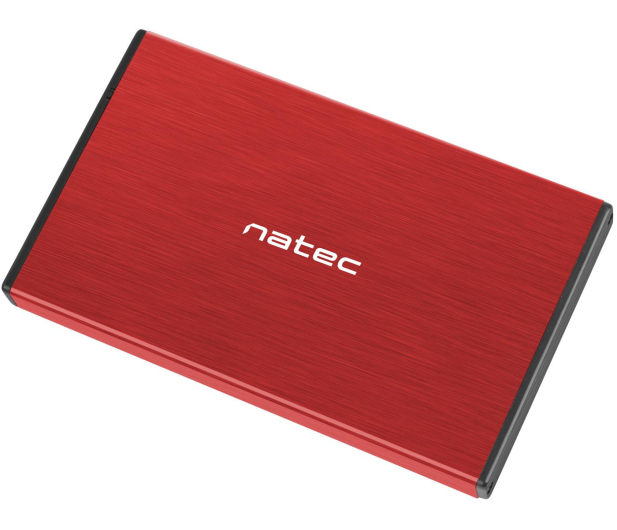 Natec RHINO GO SATA 2.5" USB 3.0 Czerwona - 682348 - zdjęcie 4