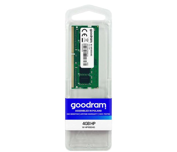 GOODRAM 4GB (1x4GB) 1600MHz CL11 dedykowana HP - 692439 - zdjęcie 2