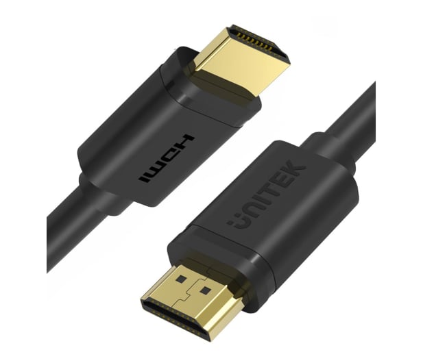 Unitek Kabel HDMI 2.0 (krótki do terminali, 30cm) - 697135 - zdjęcie