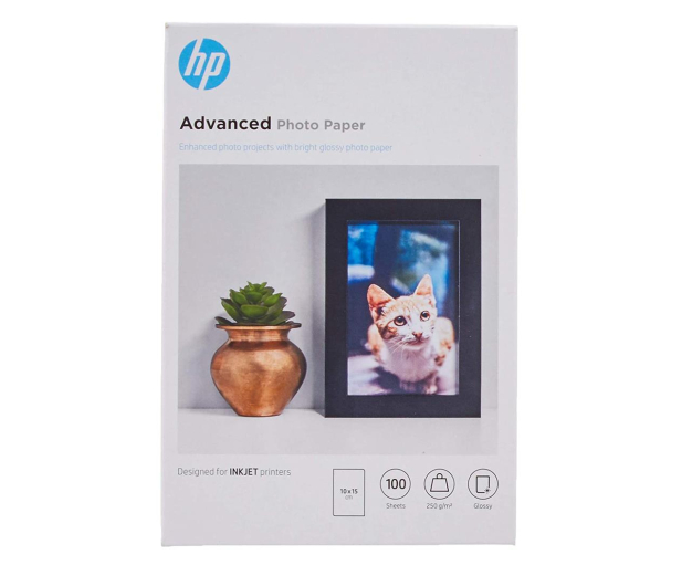 HP Papier fotograficzny (10x15 250g) 100szt. - 31780 - zdjęcie
