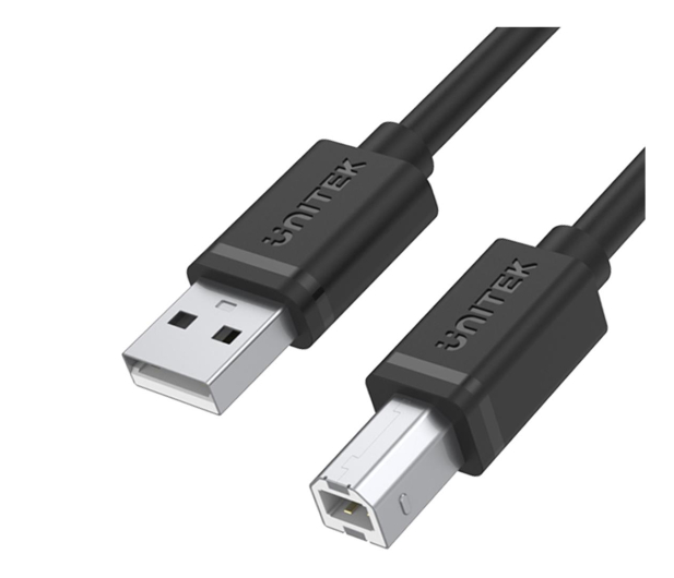 Unitek Kabel USB 2.0 - USB-B 3m (do drukarki) - 574921 - zdjęcie 2