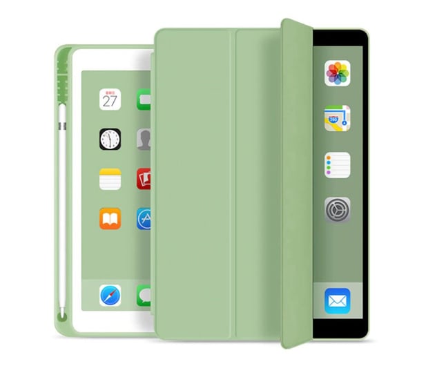 Tech-Protect SmartCase Pen do iPad (9./8./7. gen) cactus green - 694123 - zdjęcie